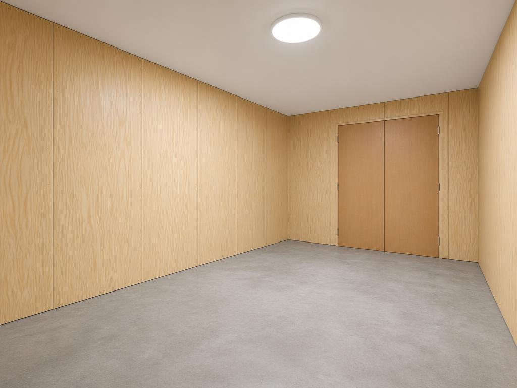 Genomskärning av förråd på 8,5 m², 4 / 3,25 x 2,25 m