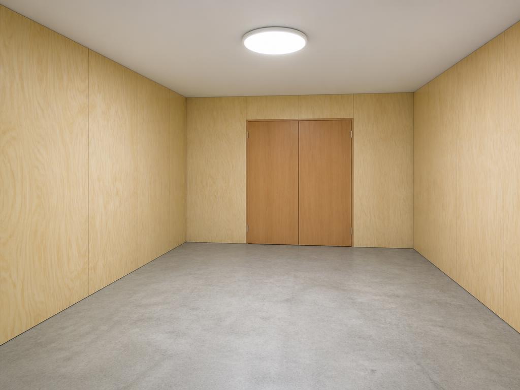 Genomskärning av förråd på 9 m², 3,25 x 2,75 m